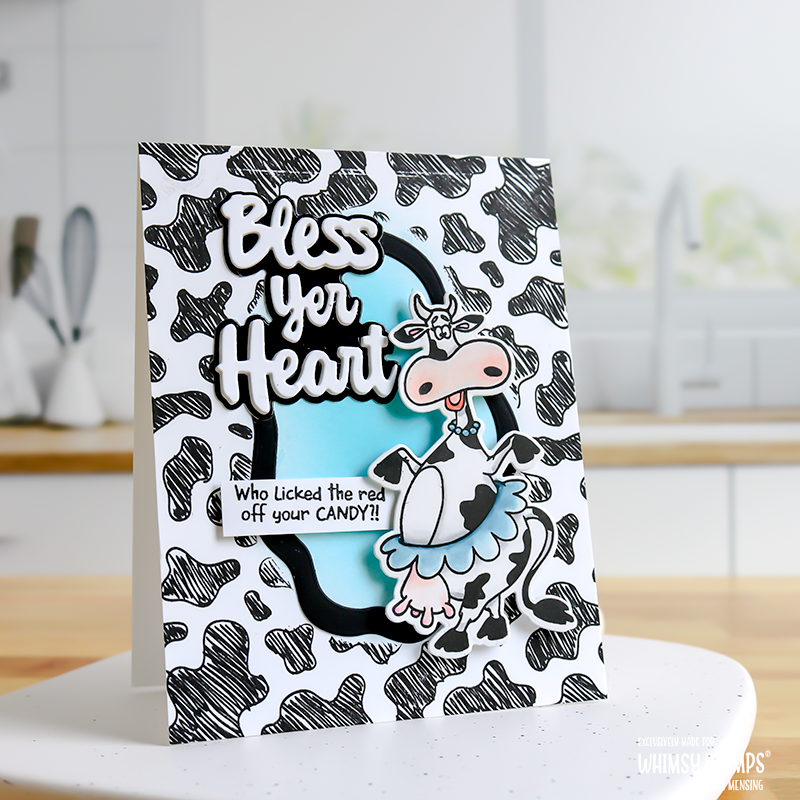 **NEW Bless Yer Heart Word Die - Whimsy Stamps