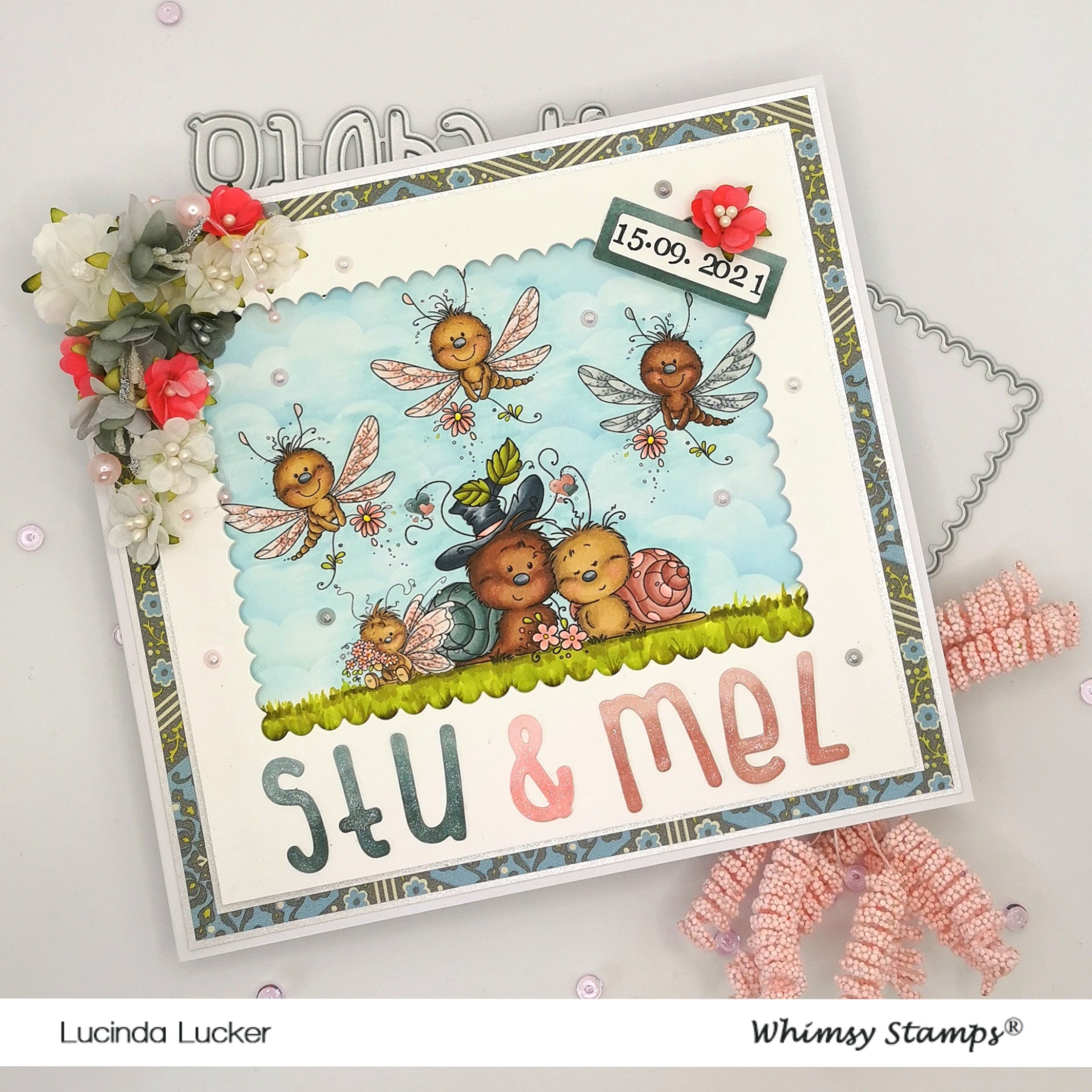 Bug Friends - Digital Stamp - Whimsy Stamps