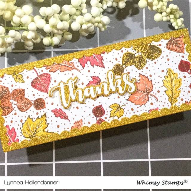 Leaf Layers Clear Stamps - Whimsy Stamps