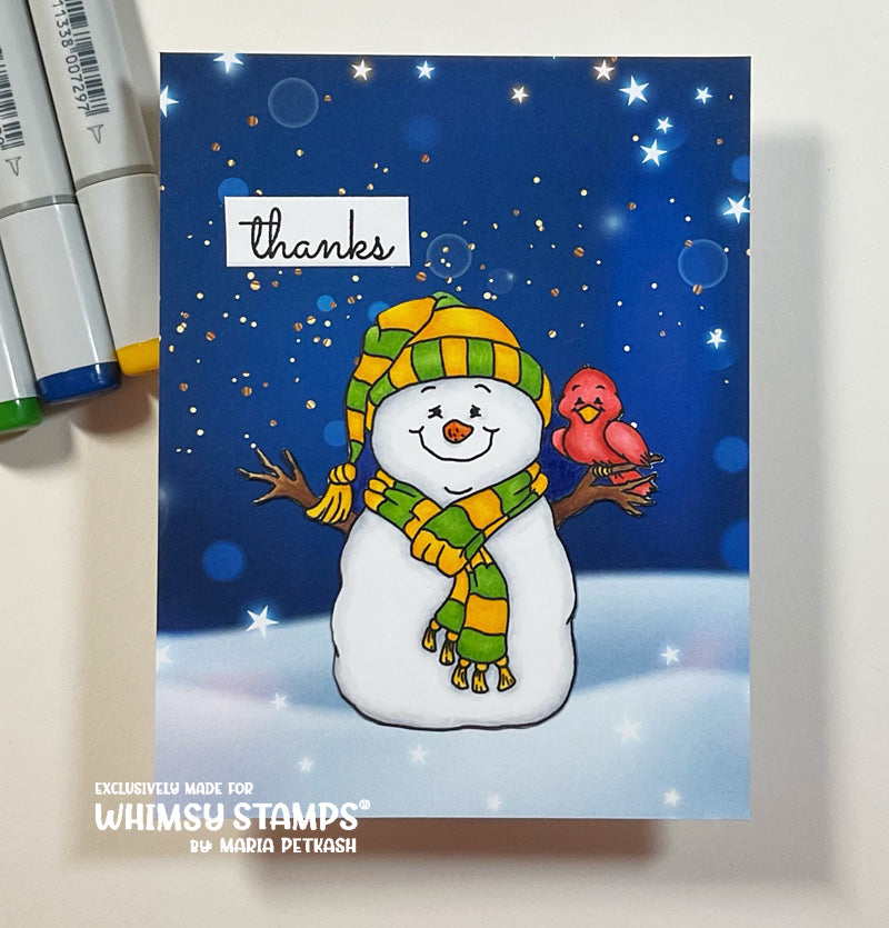 6x6 Paper Pack - Blissful Blues - Whimsy Stamps