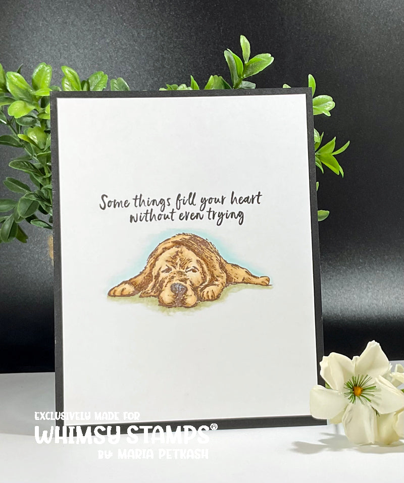 Fill My Heart Clear Stamps - Whimsy Stamps