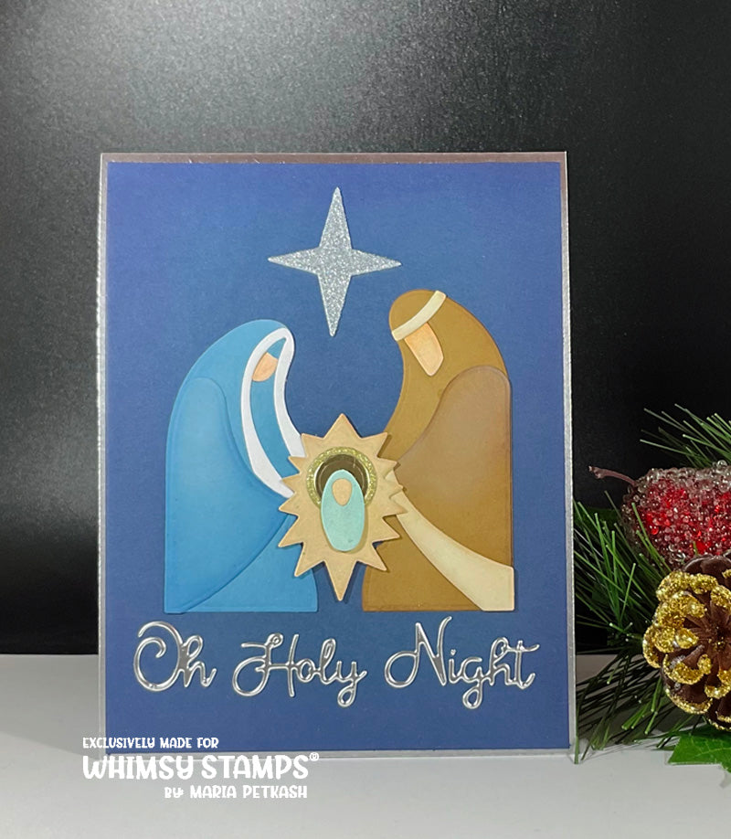 Oh Holy Night Die Set - Whimsy Stamps