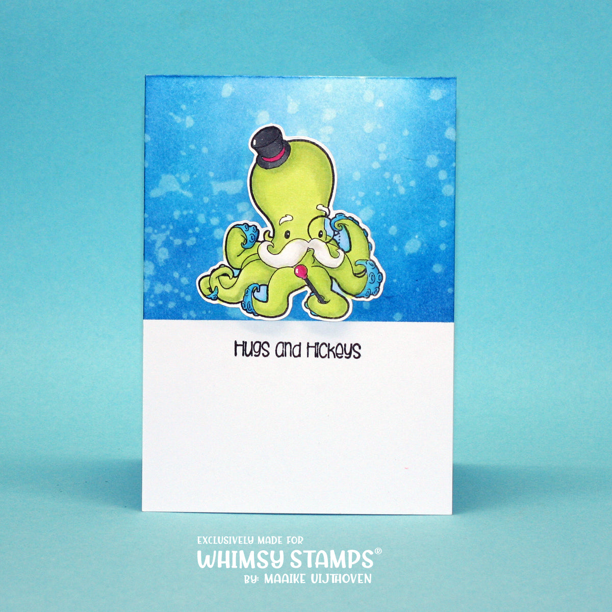 Mr. Octopus - Digital Stamp - Whimsy Stamps