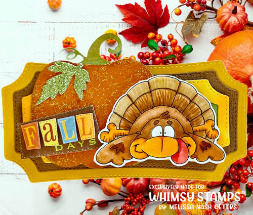 Turkey Day - Digital Stamp - Whimsy Stamps