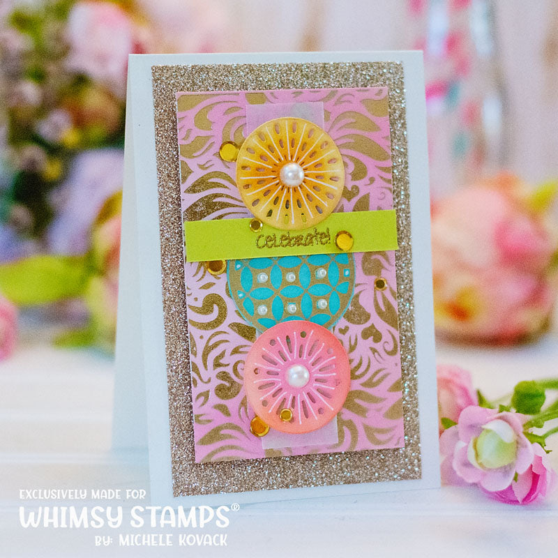 **NEW Mini Slim Tri-Fold Die Set - Whimsy Stamps