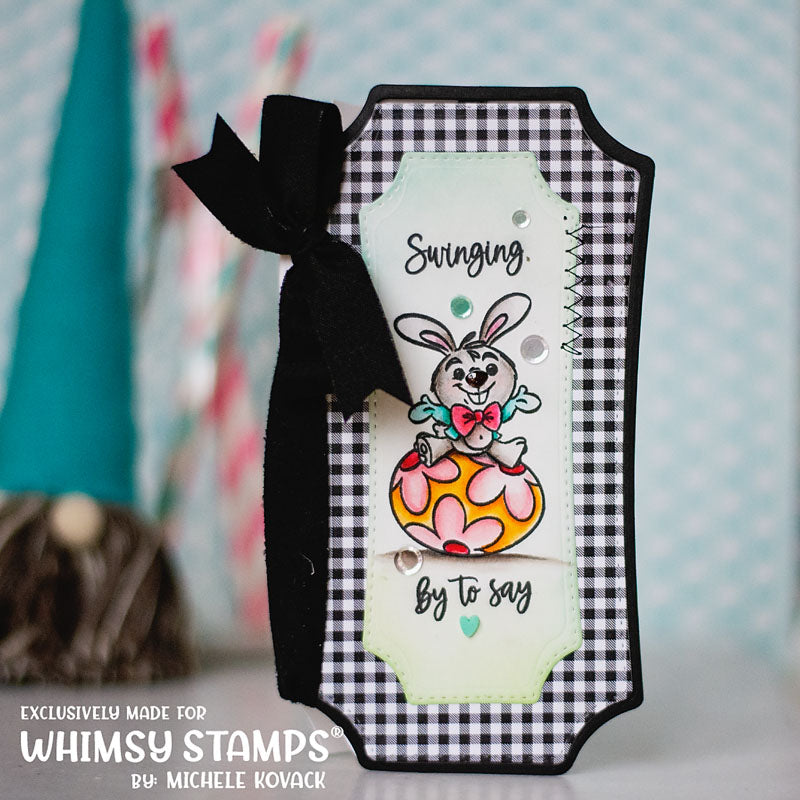 **NEW Mini Slim Notched Die Set - Whimsy Stamps