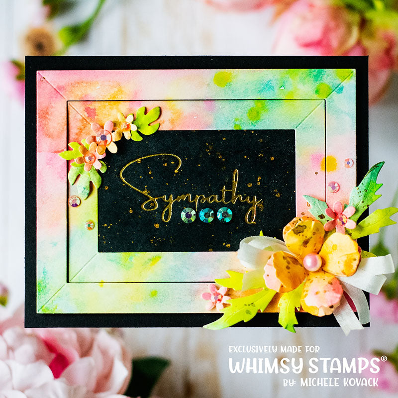 **NEW 3in1 Mitered Frames Die - Whimsy Stamps