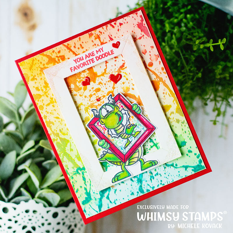 **NEW 3in1 Mitered Frames Die - Whimsy Stamps