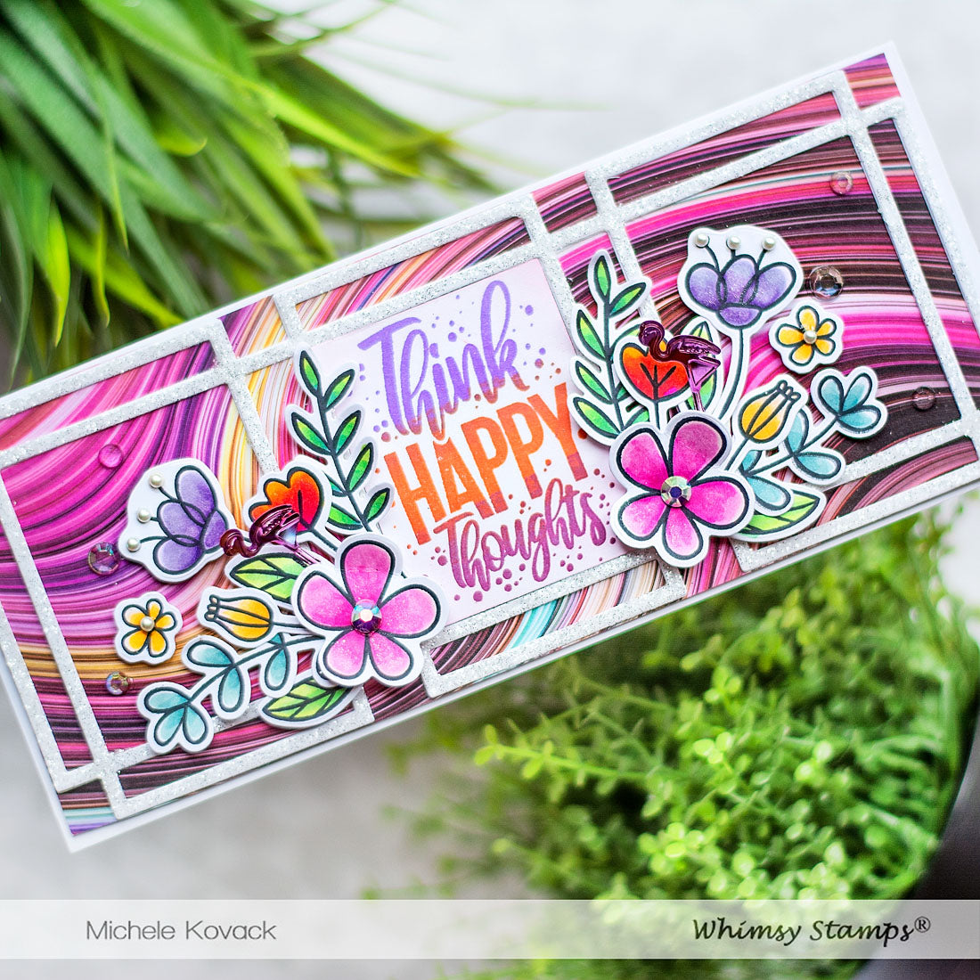 **NEW Positives Clear Stamps - Whimsy Stamps