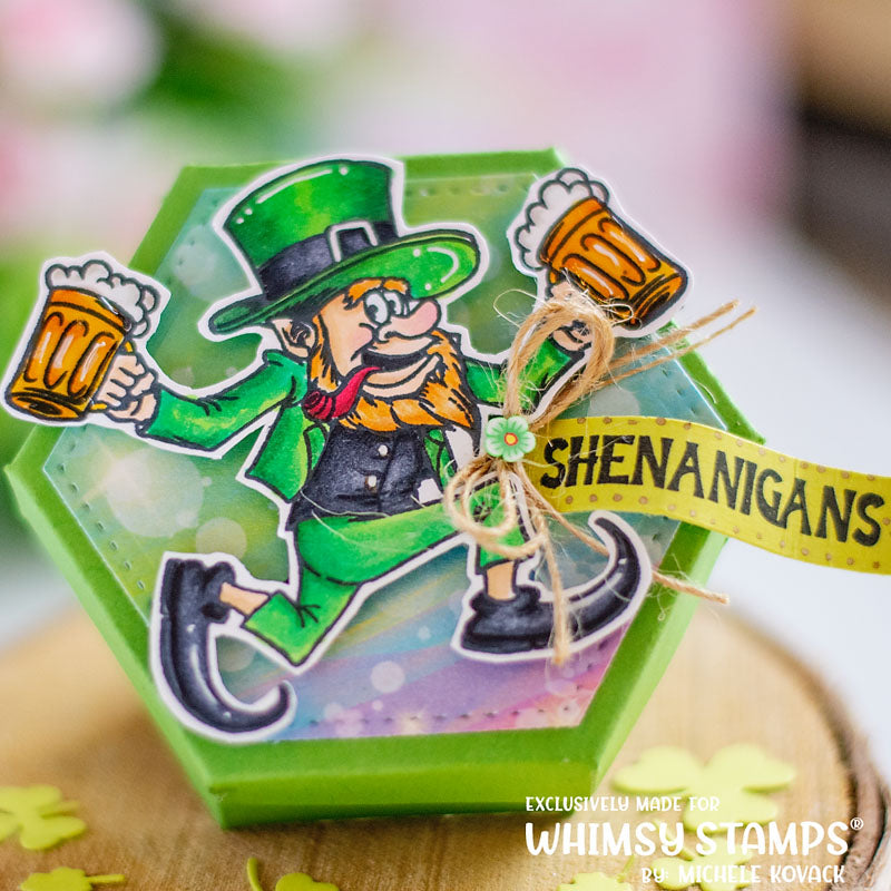 **NEW St. Paddy Shenanigans Clear Stamps - Whimsy Stamps