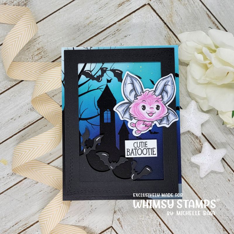 **NEW Cutie Batootie Clear Stamps - Whimsy Stamps