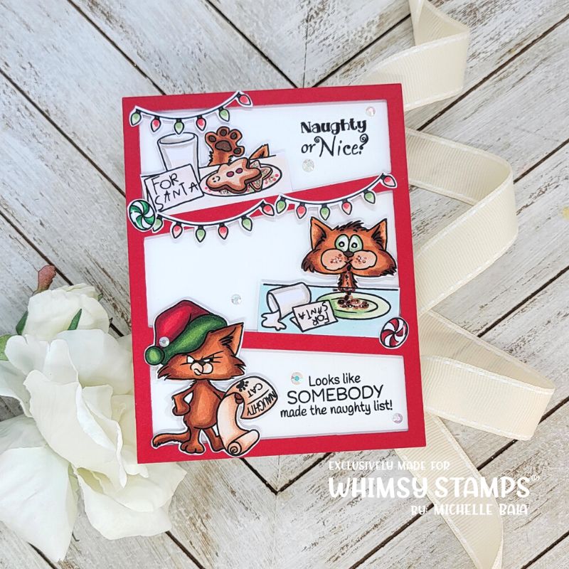 **NEW Cat Do Christmas Clear Stamps - Whimsy Stamps