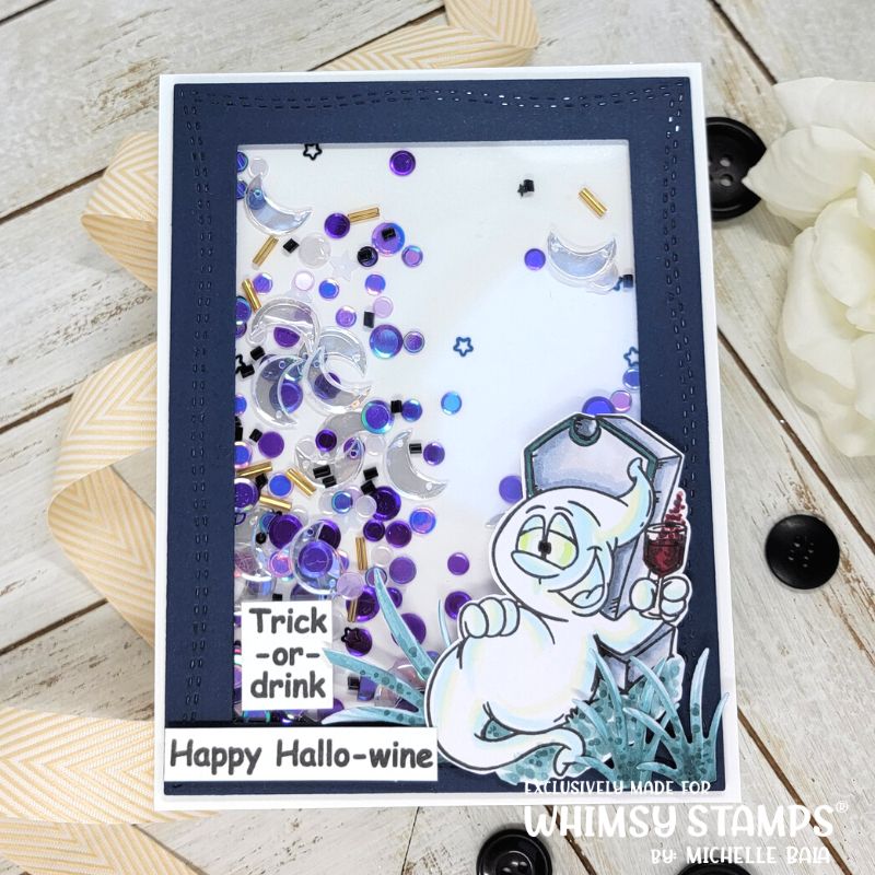 **NEW Hey Boo Clear Stamps - Whimsy Stamps