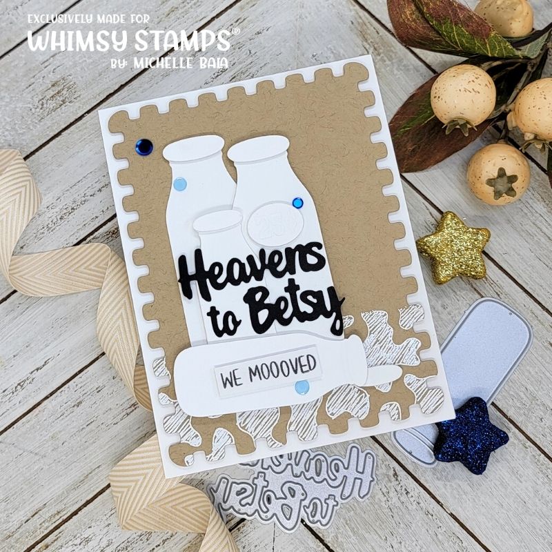 **NEW Milk Can Die Set - Whimsy Stamps