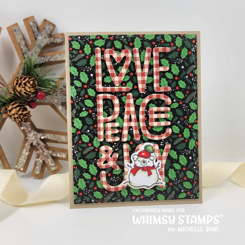 **NEW Sheltering Love Clear Stamps - Whimsy Stamps