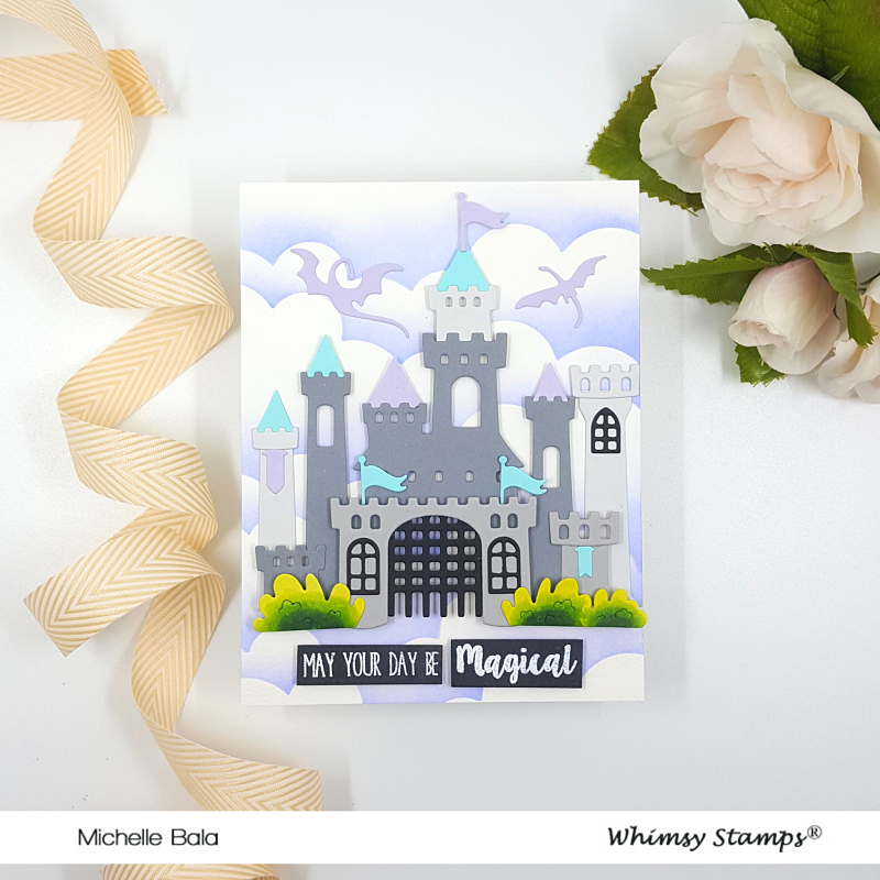 **NEW Build-a-Castle Die Set - Whimsy Stamps