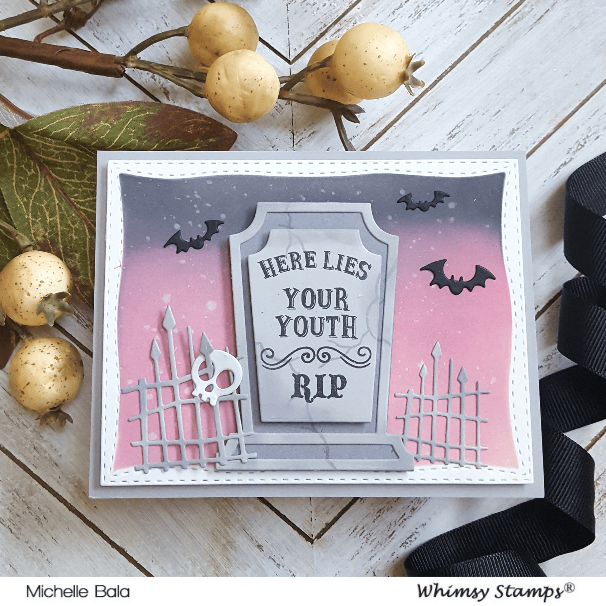 Build-a-Graveyard Die Set - Whimsy Stamps