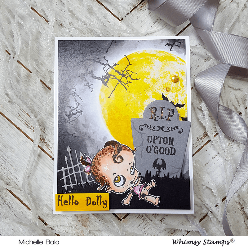 Dead Dolly Clear Stamps - Whimsy Stamps