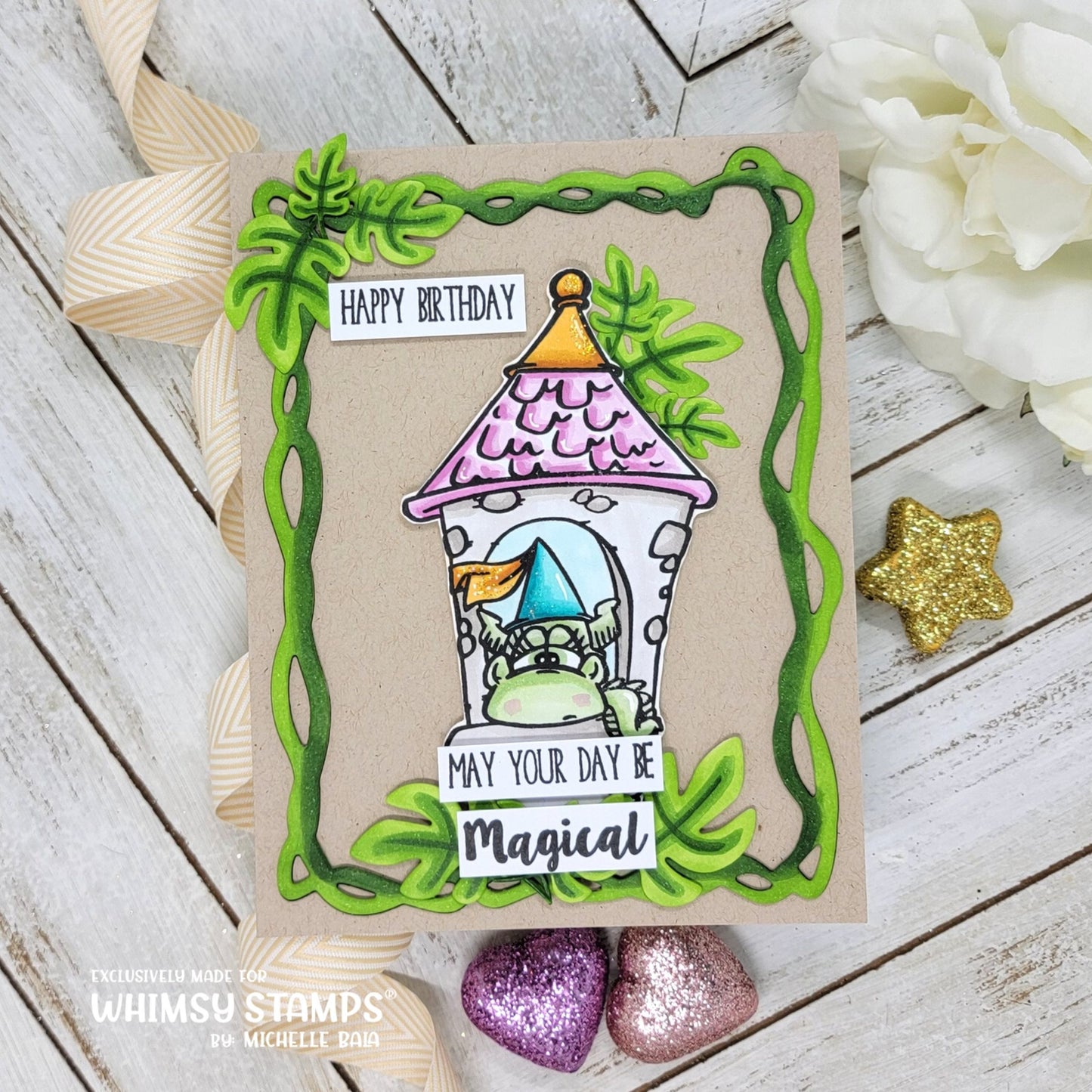 **NEW Jungle Frames Die Set - Whimsy Stamps