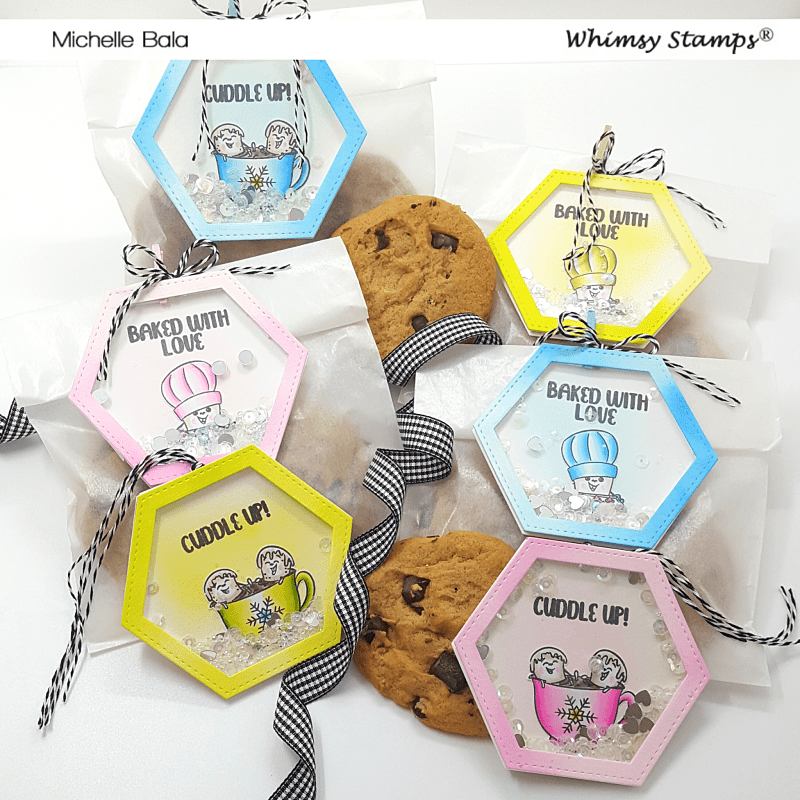 Nested Hexagon Die Set - Whimsy Stamps