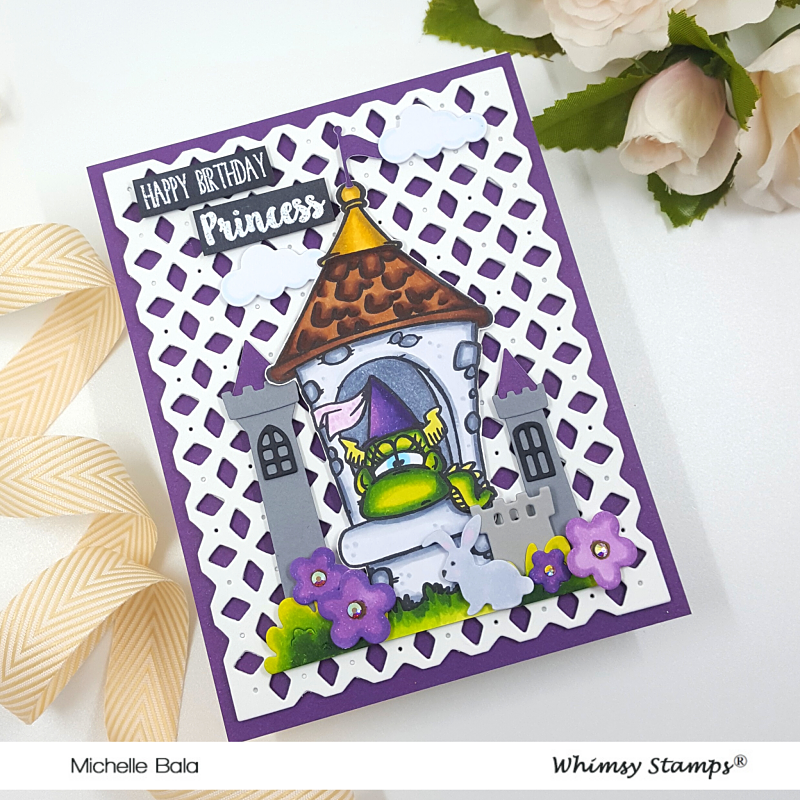 **NEW Build-a-Castle Die Set - Whimsy Stamps