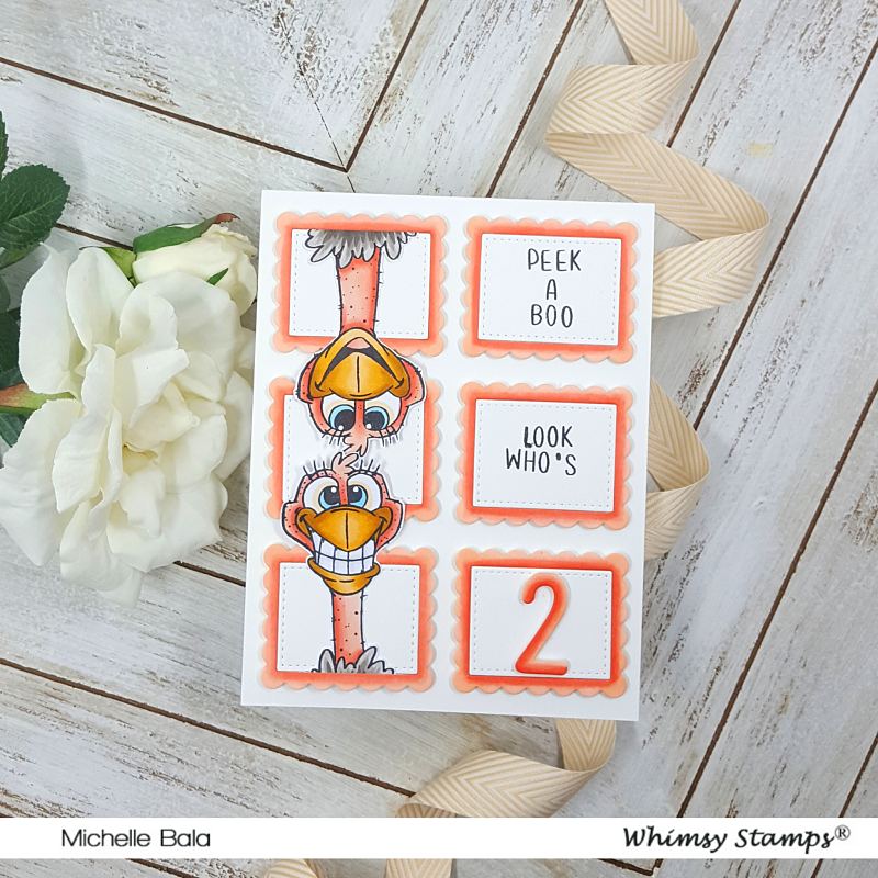 **NEW Cutie Numbers Die Set - Whimsy Stamps