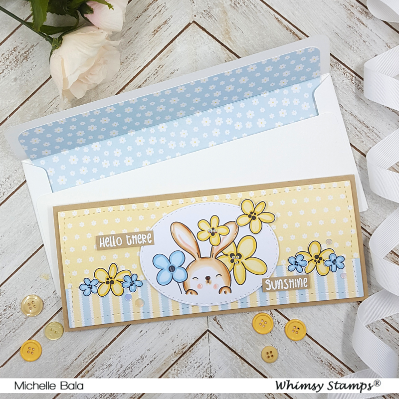 **NEW Slimline Envelope Builder Die Set - Whimsy Stamps