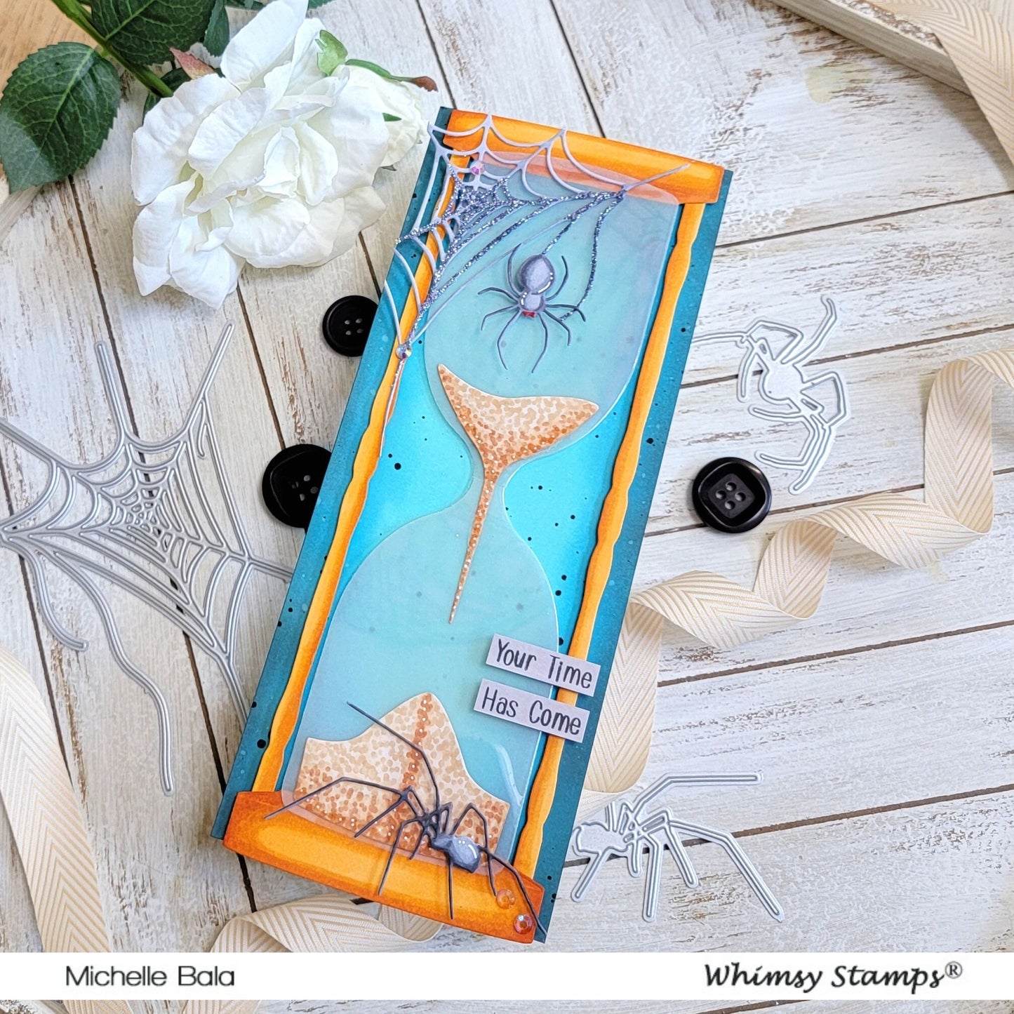 Slimline Hourglass Die Set - Whimsy Stamps