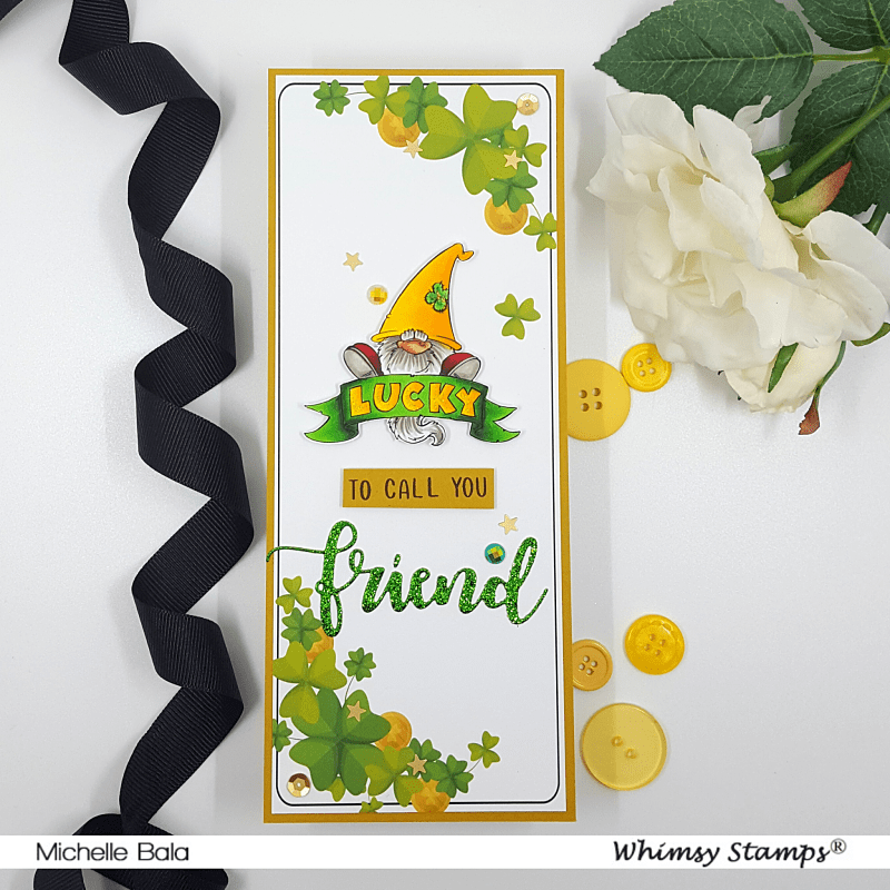 Slimline Paper Pack - St. Patrick's Day - Whimsy Stamps