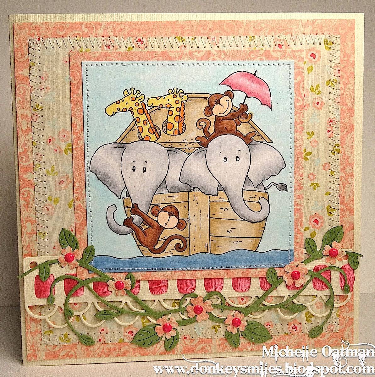 Noah's Ark - Digital Stamp - Whimsy Stamps