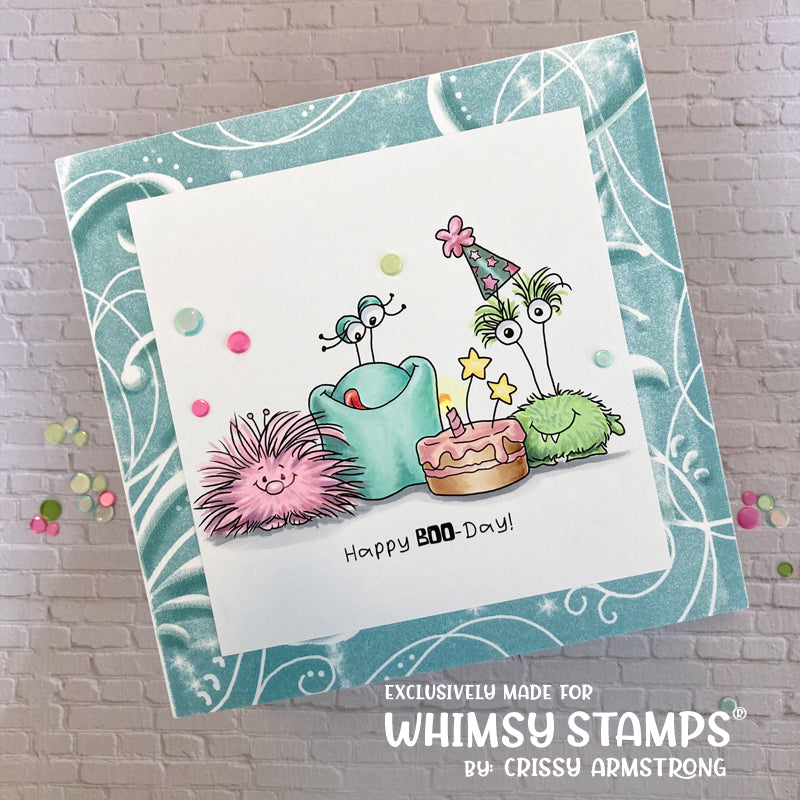 Monster Moods Clear Stamps - Whimsy Stamps