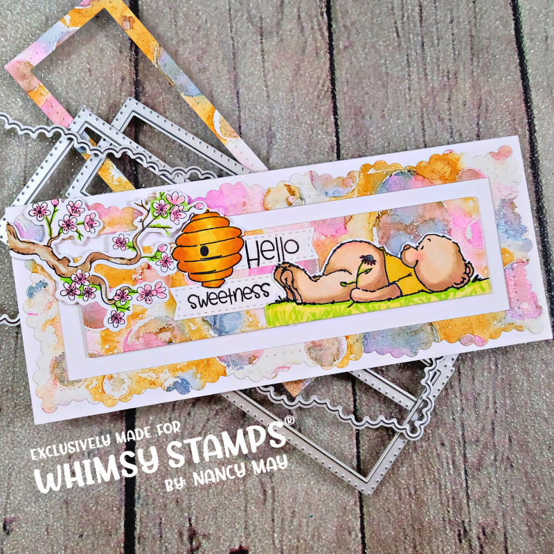 Hello Bear Clear Stamps - Whimsy Stamps