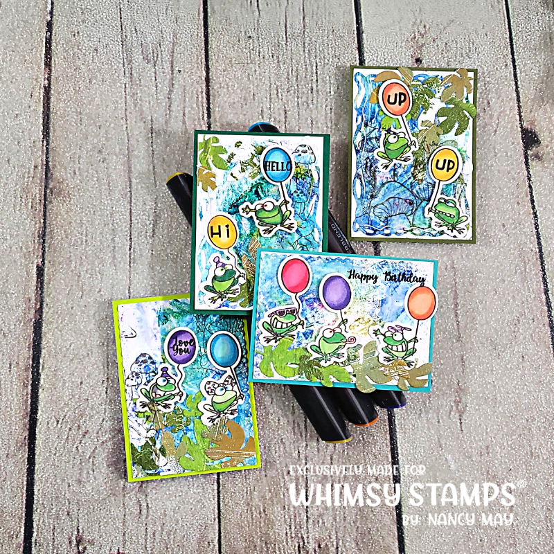 **NEW Jungle Frames Die Set - Whimsy Stamps