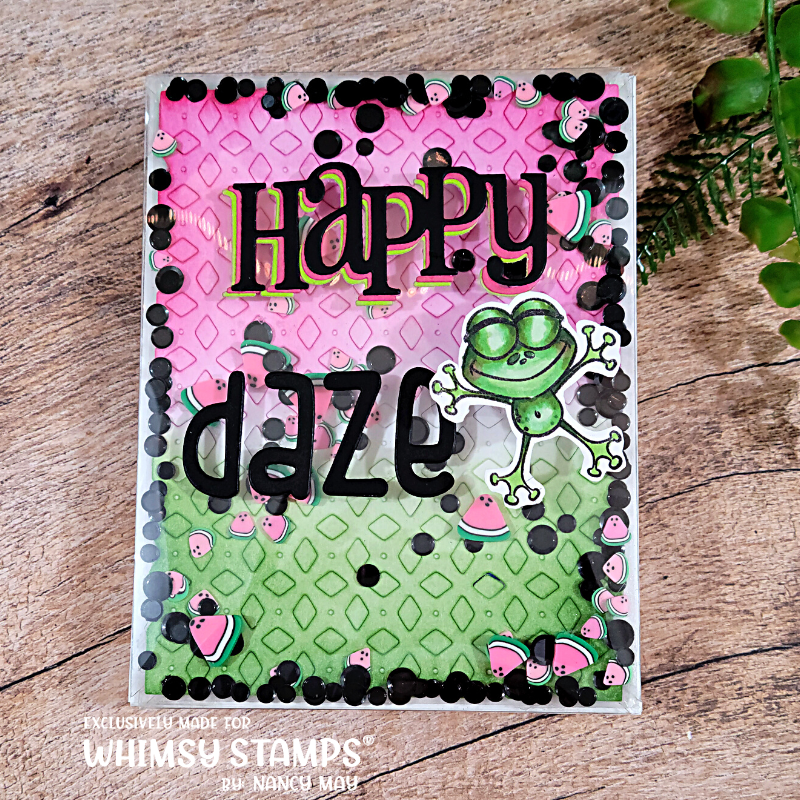 **NEW Toadally Awesome Clear Stamps - Whimsy Stamps