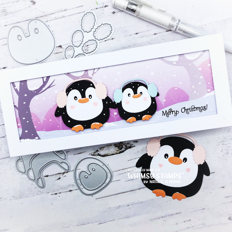 **NEW Penguin Pals Die Set - Whimsy Stamps