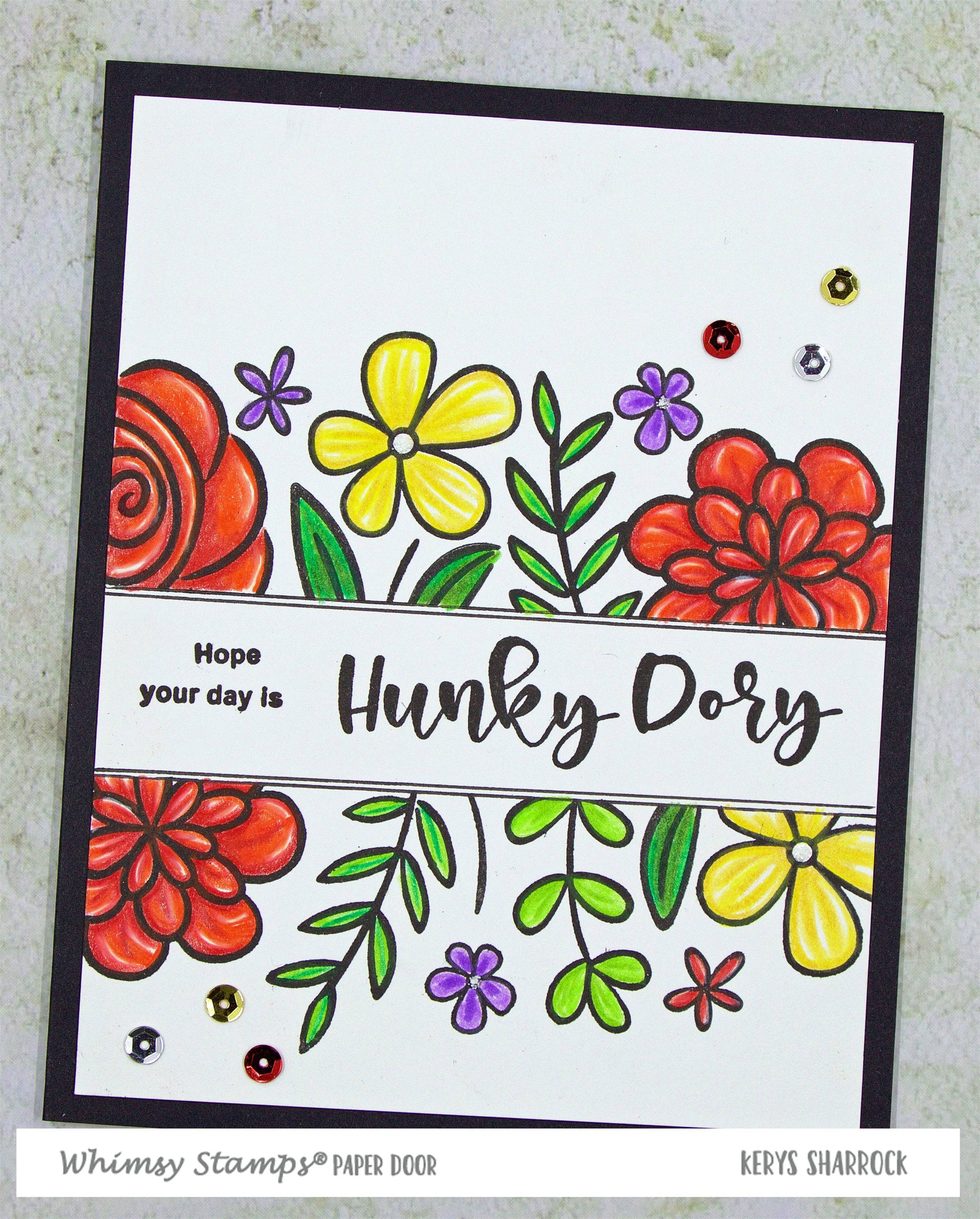 Cheeky Sentiments Clear Stamps - Whimsy Stamps