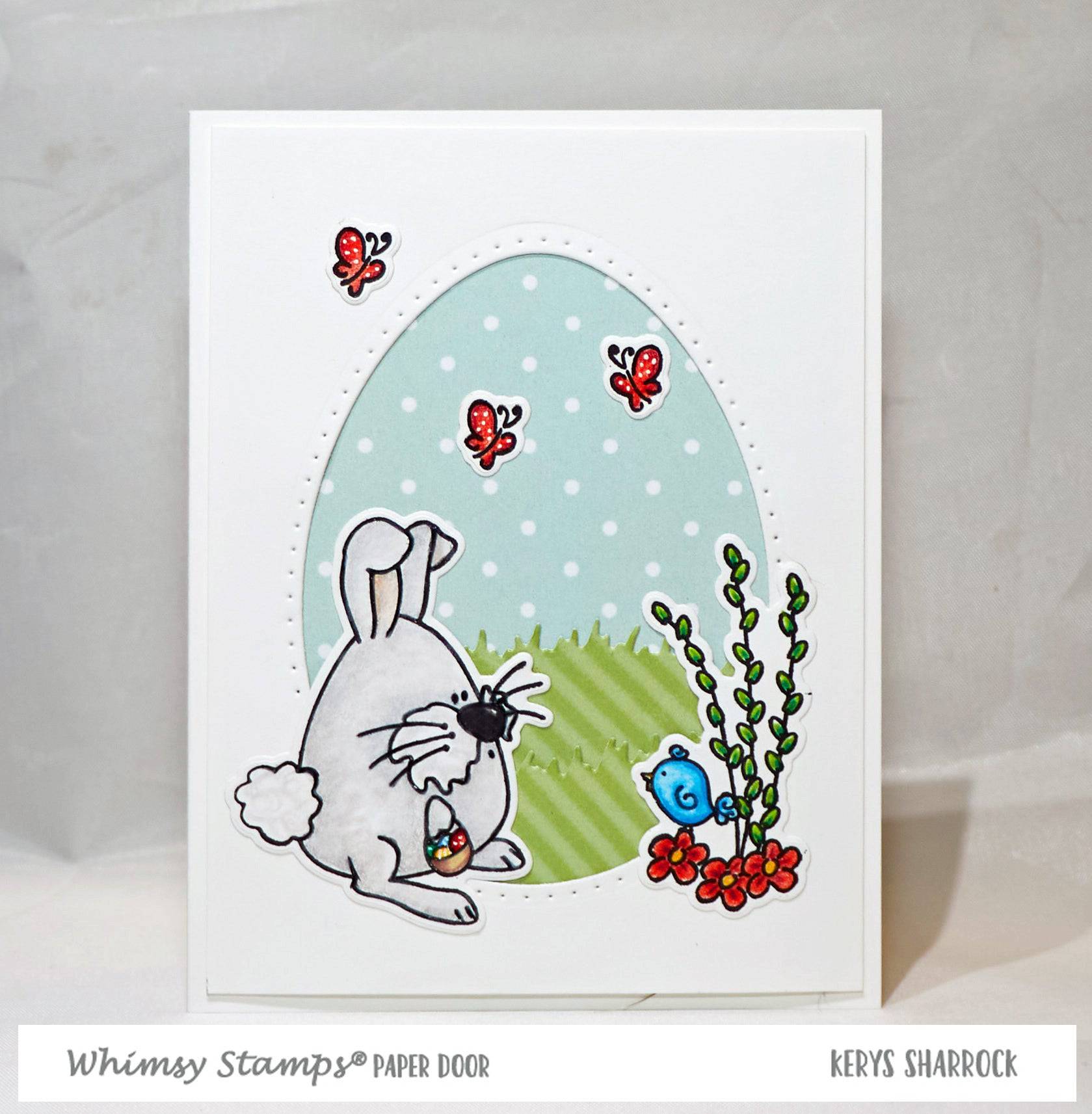 Nested Pierced Egg Die Set - Whimsy Stamps