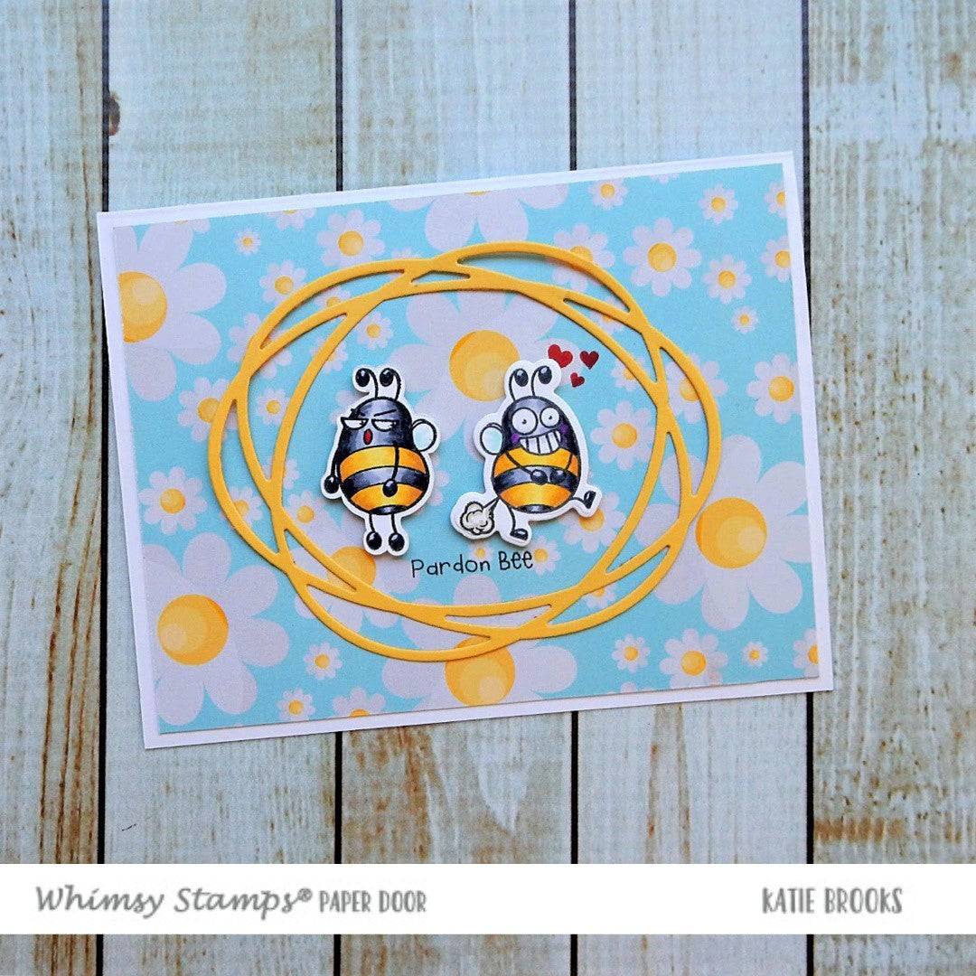 Bizzy Bees Clear Stamps - Whimsy Stamps