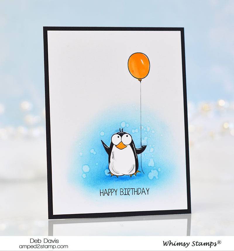 Penguin Poop Clear Stamps - Whimsy Stamps