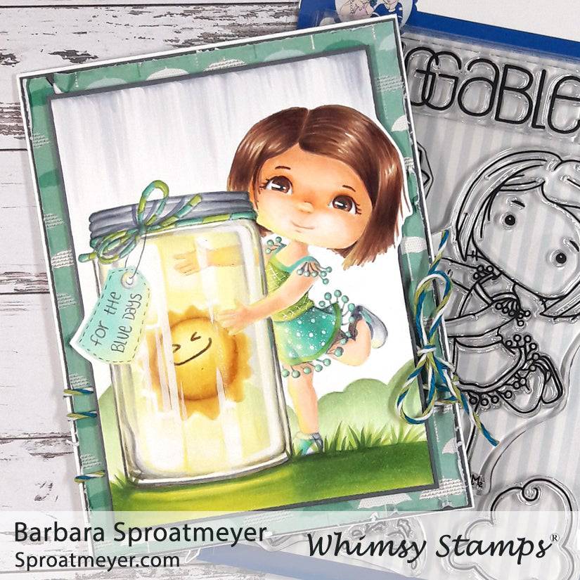 Atlas Jar Clear Stamps - Whimsy Stamps