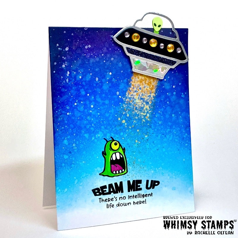 UFO Die Set - Whimsy Stamps