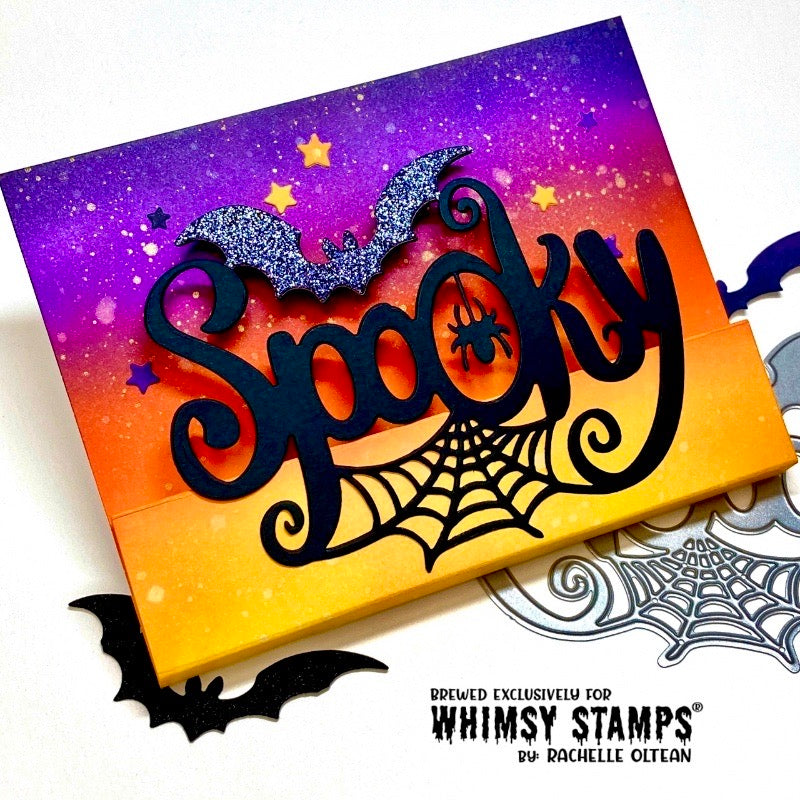 Spooky Large Word Die - Whimsy Stamps