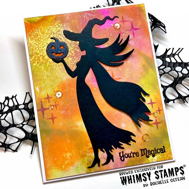 **NEW Witch Whispers Die Set - Whimsy Stamps