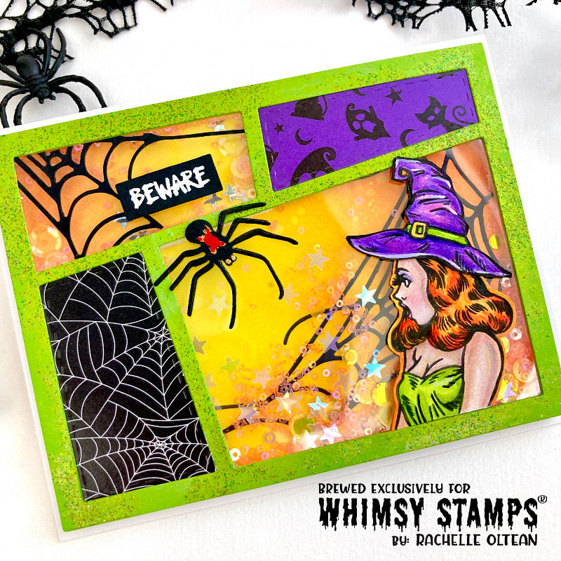 Spiders and Webs Die Set - Whimsy Stamps