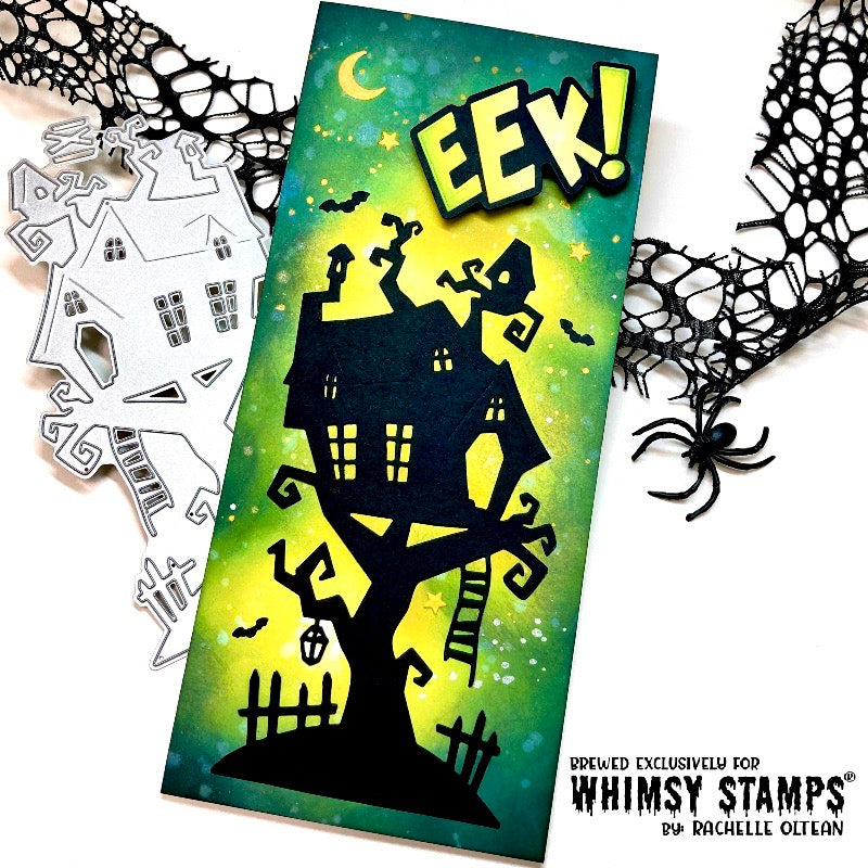 **NEW Mini Slim Tree House Die Set - Whimsy Stamps