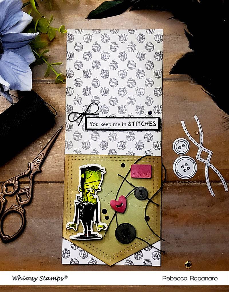 Franken Schmutz Clear Stamps - Whimsy Stamps