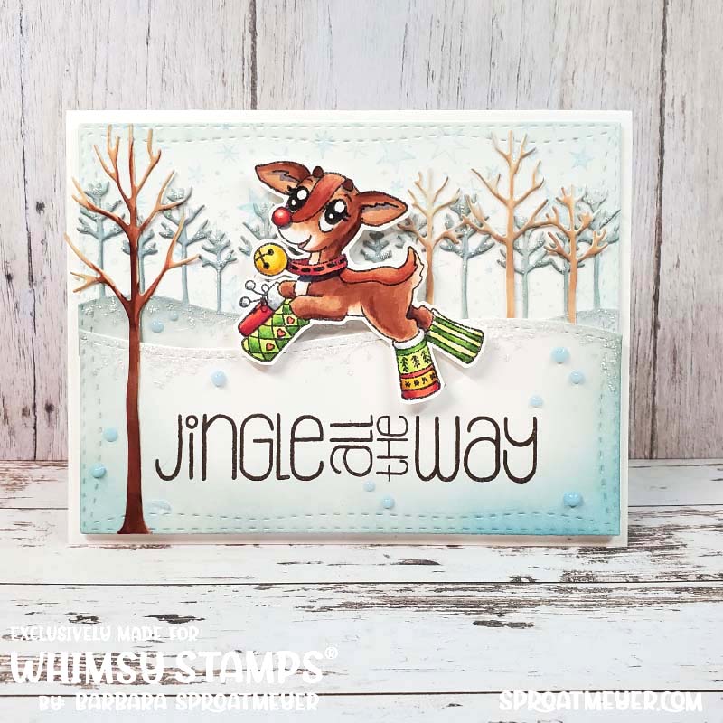 Tree Assortment Die Set - Whimsy Stamps