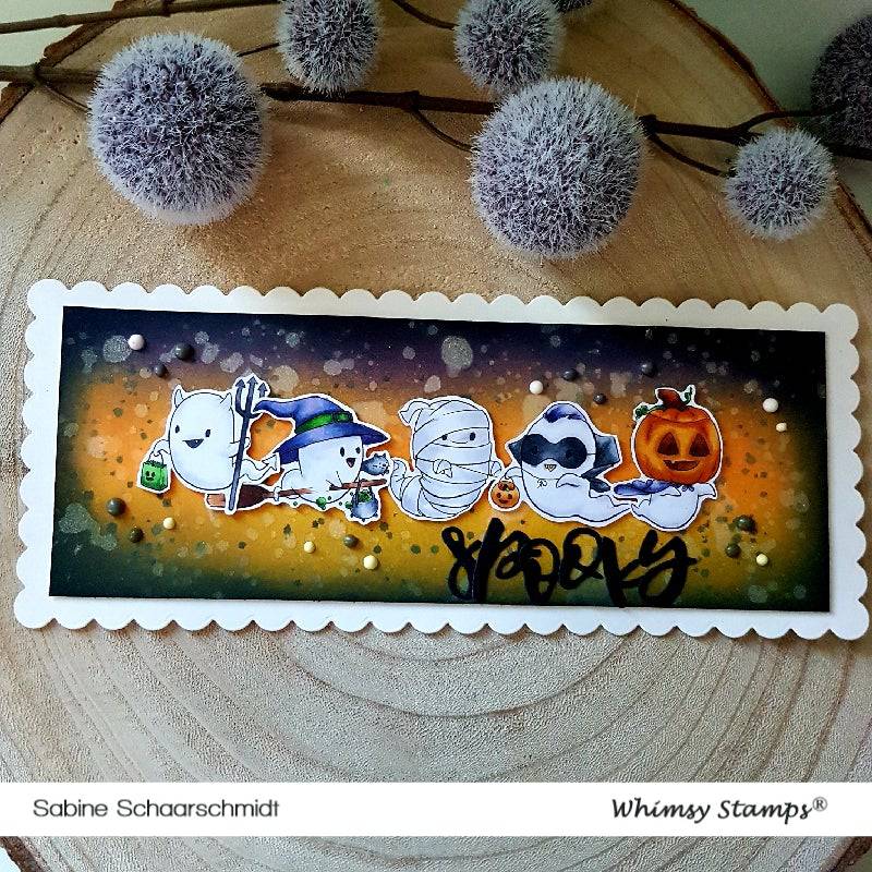 Halloween Ghost Gang - Digital Stamp - Whimsy Stamps