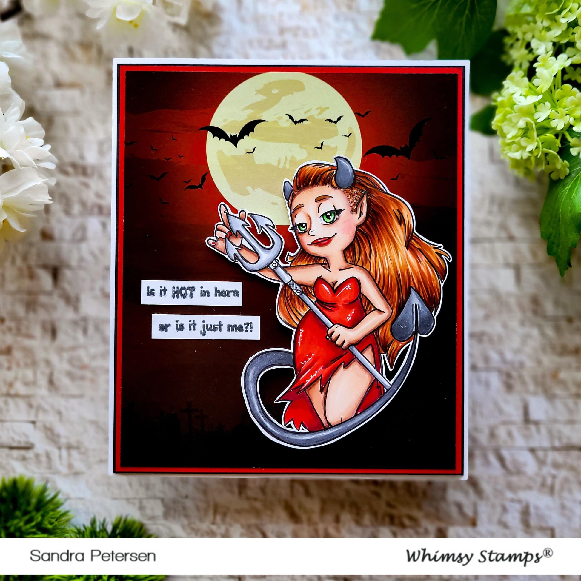 Devil Dakota - Digital Stamp - Whimsy Stamps