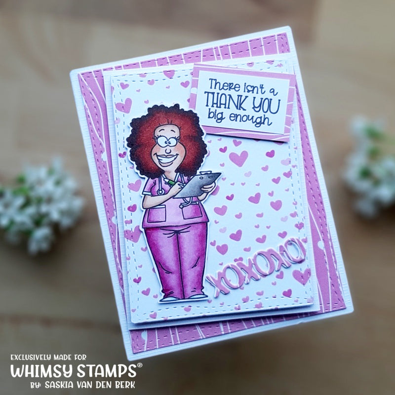 **NEW Nurses Day Clear Stamps - Whimsy Stamps